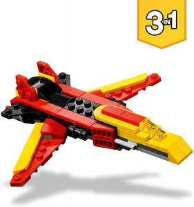Lego Creator 3in1 31124 - Super Robot Aereo e Drago