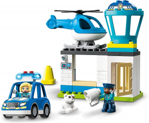 Lego Duplo 10959 - Stazione di Polizia con Elicottero e Auto