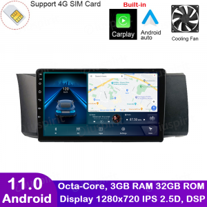 ANDROID autoradio navigatore per Subaru BRZ Toyota GT 86 2012-2016 CarPlay Android Auto GPS USB WI-FI Bluetooth 4G LTE