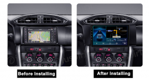 ANDROID autoradio navigatore per Subaru BRZ Toyota GT 86 2012-2016 CarPlay Android Auto GPS USB WI-FI Bluetooth 4G LTE