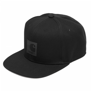 Cappello Carhartt Logo Cap Black One Size