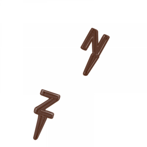 Set Buchstaben N - Z - Choco Light