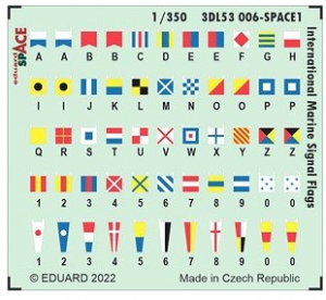 International Marine Signal Flags Space