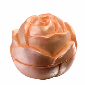 Caja de regalo con capullo de rosa - Molde de silicona