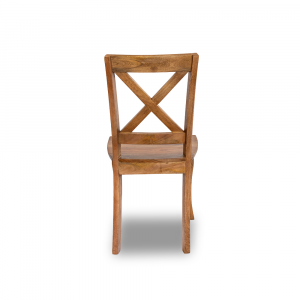 Sedia in legno di sheesham (palissandro naturale) finitura opaca #1317IN150