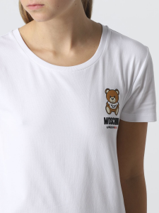 T-shirt con stampa orsetto toy Moschino Underwear 