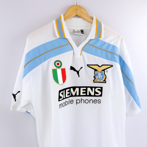 2000-01 Lazio Maglia Away Puma Siemens XL (Top)