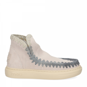Mou bold sneaker degraded stitching suede chalk-2