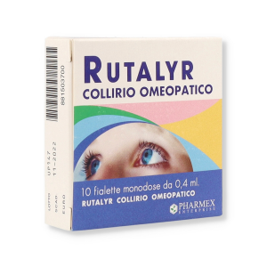 RUTALYR - COLLIRIO OMEOPATICO 10 FIALE