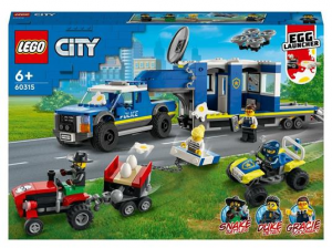 LEGO City 60315 - Camion Centro di Comando della Polizia