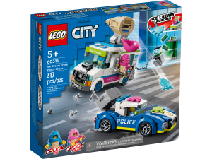 LEGO City 60314 - Il Furgone dei Gelati e l’Inseguimento della Polizia
