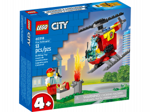 LEGO City 60318 - Elicottero Antincendio
