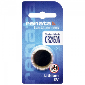 10 BATTERIE Renata CR2450N Lithium