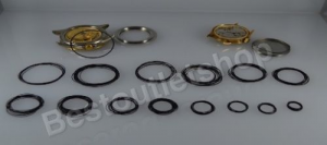 O-ring Assortiti Guarnizioni anelli gomma x orologi, Tubolari 72 pz