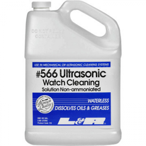 ULTRASONIC WATCH CLEANING LeR 566 SOLUTION NON-AMMONIATED
Soluzione per la pulizia degli orologi ad ultrasuoni non ammoniacale
3,8 L