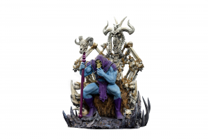 *PREORDER* Masters of the Universe Art Scale: SKELETOR ON THRONE (Deluxe) by Iron Studio