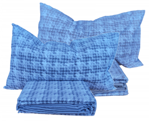 Completo lenzuola inverno in Flanella di Cotone letto con angoli ZUCCHI Sestante