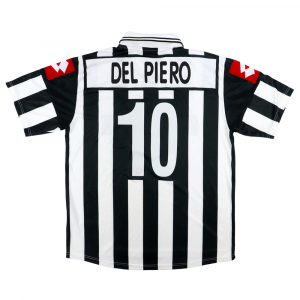 2001-02 Juventus Maglia #10 Del Piero fastweb L (Top)
