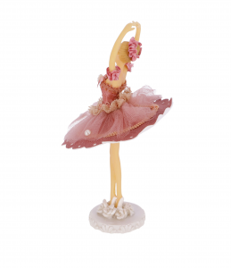 Ballerina rosa porta anelli