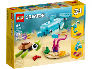 Lego Creator 3in1 31128 - Delfino e Tartaruga