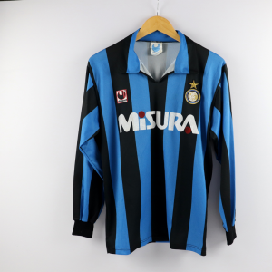1990-91 Inter Maglia Uhlsport Misura Home M (Top)