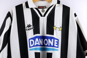 1994-95 Juventus Maglia Kappa Danone Home L