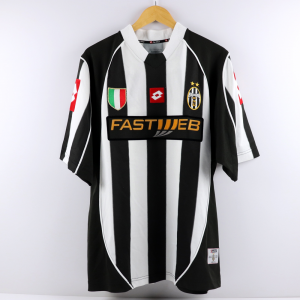 2002-03 Juventus Maglia Lottosport Fastweb XL (Top)