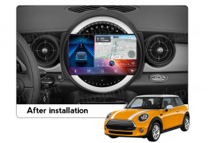 ANDROID autoradio navigatore per MINI COOPER 2007-2015 CarPlay Android Auto GPS USB WI-FI Bluetooth 4G LTE