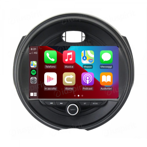 ANDROID autoradio navigatore per MINI COOPER R55 R56 2014-2020 CarPlay Android Auto GPS USB WI-FI Bluetooth 4G LTE