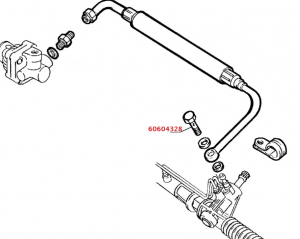 tubo recuopero olio servosterzo alfa romeo 164, | BRAA RICAMBI AUTO  ASSISTENZA