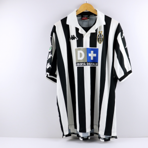 1999-00 Juventus Maglia Maresca #24 Kappa D+ Match Worn XL