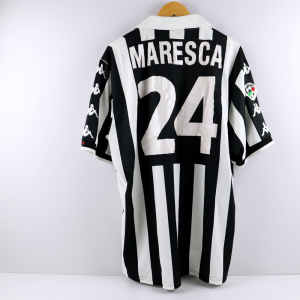 1999-00 Juventus Maglia Maresca #24 Kappa D+ Match Worn XL