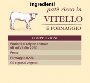Argon_patè Vitello - umido gatto 85 gr.