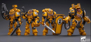 Warhammer 40K IMPERIAL FISTS AGGRESSOR 4 pack by Joy Toy