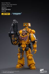 Warhammer 40K IMPERIAL FISTS AGGRESSOR Brother Marine 02 by Joy Toy