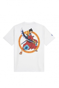 T-Shirt Dolly Noire One Piece Luffy Tee White