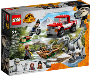LEGO Jurassic World 76946 - La cattura dei Velociraptor Blue e Beta