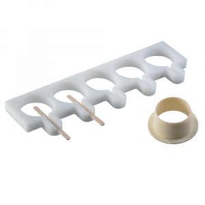 Round - Plastic mould for ice cream on stick Winter Ice