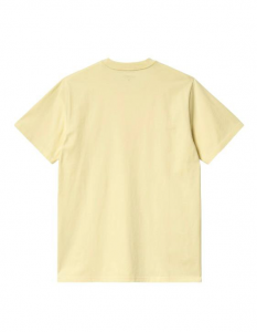 T-Shirt Carhartt Script Pale Quartz Yellow