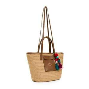 SHOPPING BAG CUOIO  - TWINSET