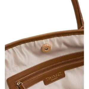 SHOPPING BAG CUOIO  - TWINSET