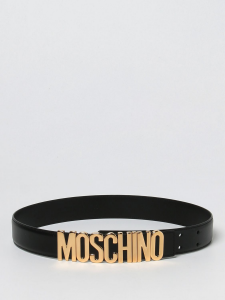 Cintura nera classica Moschino Couture 