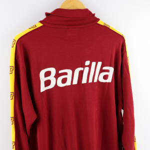 1986-90 Roma Giacca Ennerre Barilla L SHIRT MAILLOT TRIKOT Top 