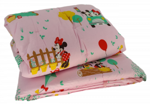 Intimo e Arredo Casa, Trapunta + Paracolpi Minnie & Mickey Rosa Caleffi  Culla Lettino 100% Cotone Baby 325028277975 Acquista ora