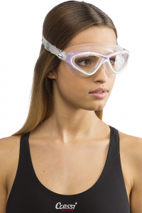 CRESSI PLANET GOGGLES SIL CLEAR/FRAME