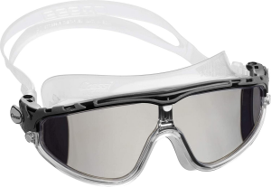 CRESSI SKYLIGHT GOGGLES SIL CLEAR/FRAME  MIRRORED LENS