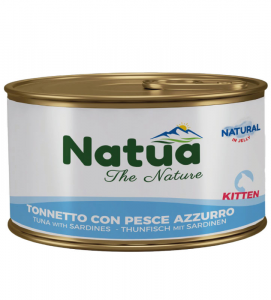 Natua Cat - In Gelatina - Kitten - 85g x 24 lattine