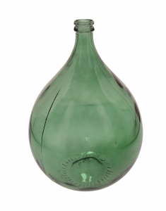 Vaso contenitore vetro verde 34 L
