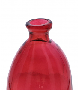 Vaso vetro rosso 35 cm