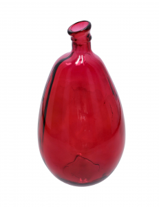 Vaso vetro rosso 47 cm
